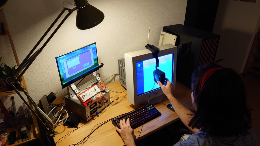 White balance calibration Sony trinitron