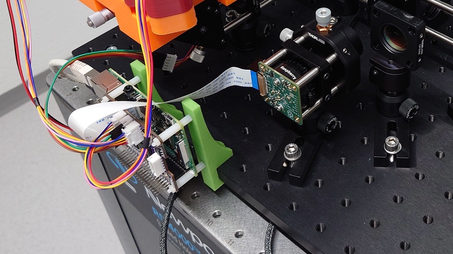 Raspberry Pi Optical Breadboard Support 2